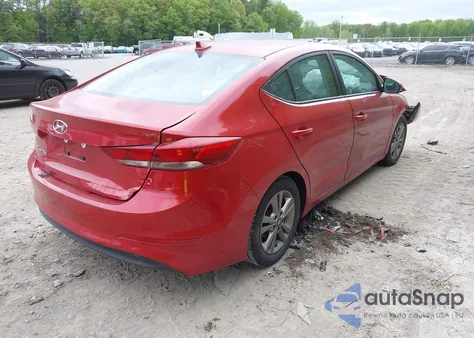 2018 Hyundai Elantra Sel из США, поврежденный, VIN 5NPD84LF0JH338648